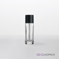 Skin-Up bottle with flock applicator